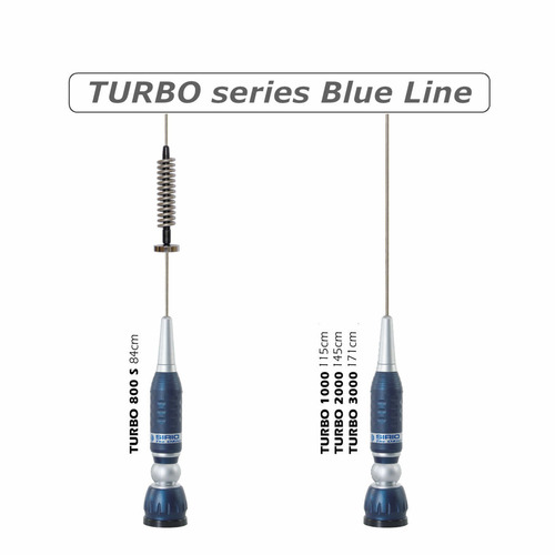 Антена TURBO 2000PL blue line - 27MHz