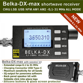 BELKA-DX shortwave receiver complete with LSP3W speaker kit