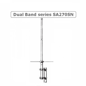 Sirio SA270SN Dual Band 2m / 70cm Base antenna