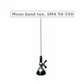 Mobile antenna SMA 55-550MHz
