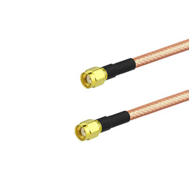 Пигтейл кабел RG400 0.5м PR-SMA към PR-SMA конектор