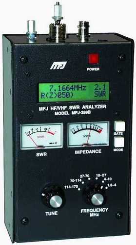 Антена SWR КСВ анализатор MFJ-259B 1.8-170MHz