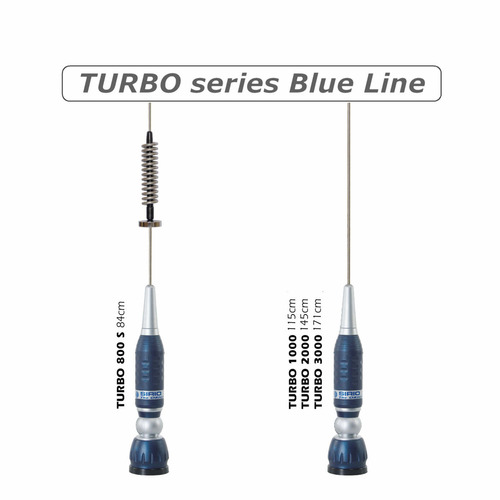 Антена TURBO 2000 blue line - 27MHz