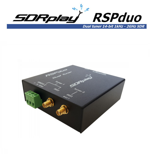 RSPduo двоен 14-битов SDR приемник 1 kHz до 2 GHz