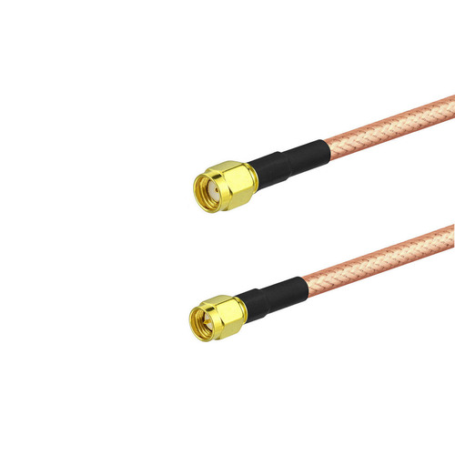 Пигтейл кабел RG400 0.5м SMA мъжки към RP-SMA конектор