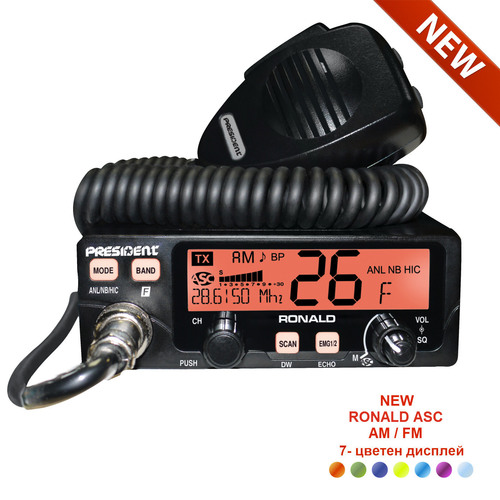 CB radio President RONALD 10/12