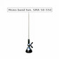 Mobile antenna SMA 55-550MHz